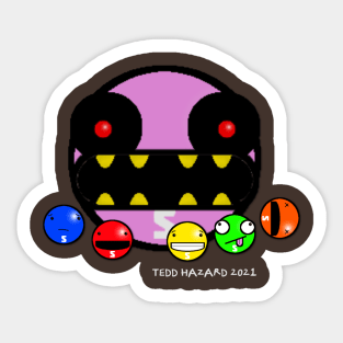 Total Crap Rainbow Gang Shirt Sticker